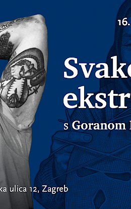 Rhythm&Book – „Everyday Extremists“ with Goran Pećanac