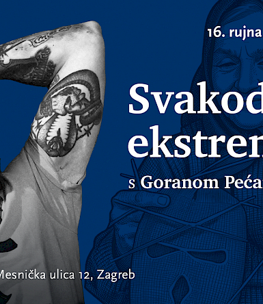 Rhythm&Book – „Everyday Extremists“ with Goran Pećanac