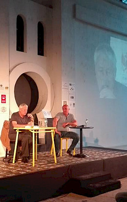 Slobodan Šnajder at the Short Story Festival in Podgorica