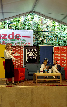 Ari Turunen at the Zagreb Book Festival 2018.