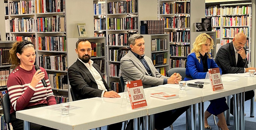 Yesterday's promotion of „ Agrokor Affair. The Collapse of the Glass-legged Giant“