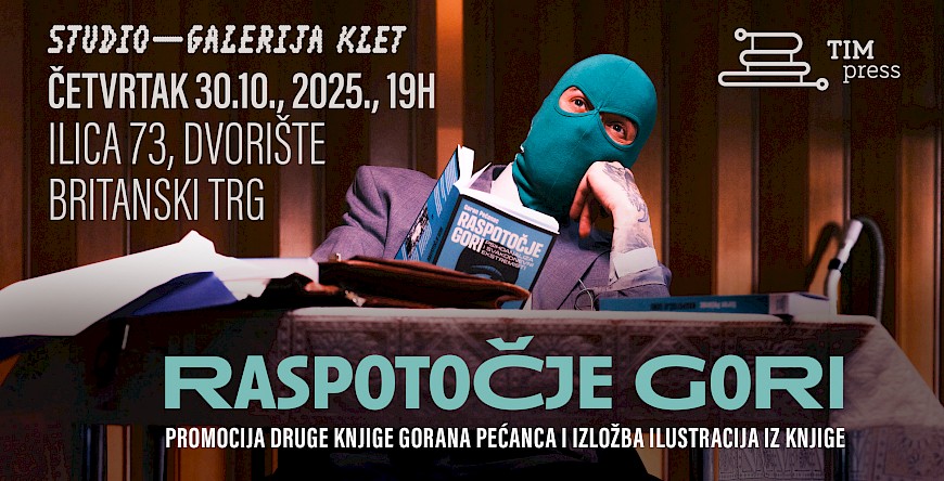 Promocija knjige „Raspotočje gori. Psihoanaliza i svakodnevni ekstremisti“