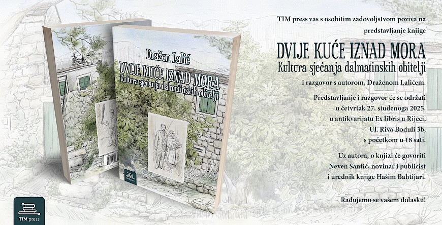 „Two Houses above the Sea“ book launch in Rijeka