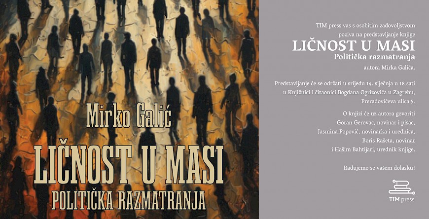 Predstavljanje knjige „Ličnost u masi“