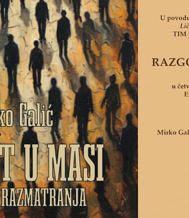 Predstavljanje knjige „Ličnost u masi“ u Rijeci