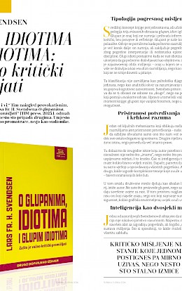 O glupanima, idiotima i glupim idiotima u časopisu „Zaposlena“