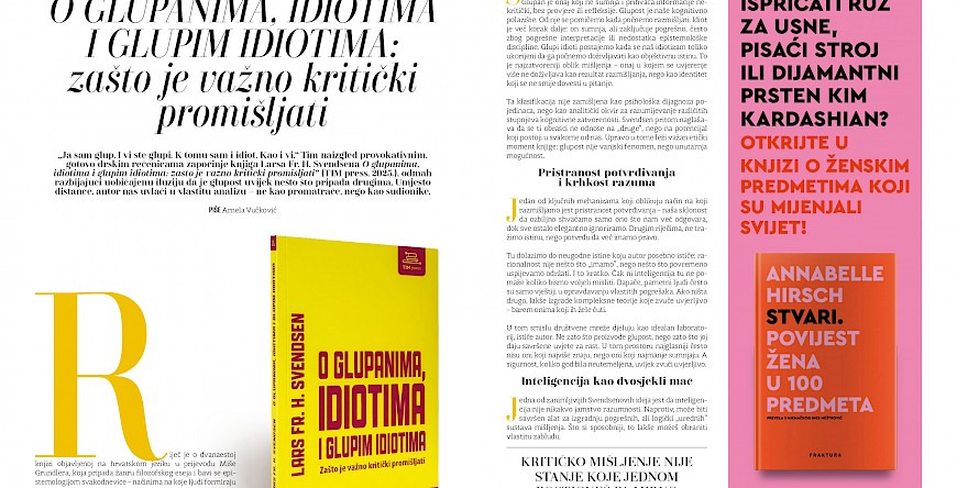 On Stupidity, Idiocy and Stupis Idiots in „Zaposlena“ magazine